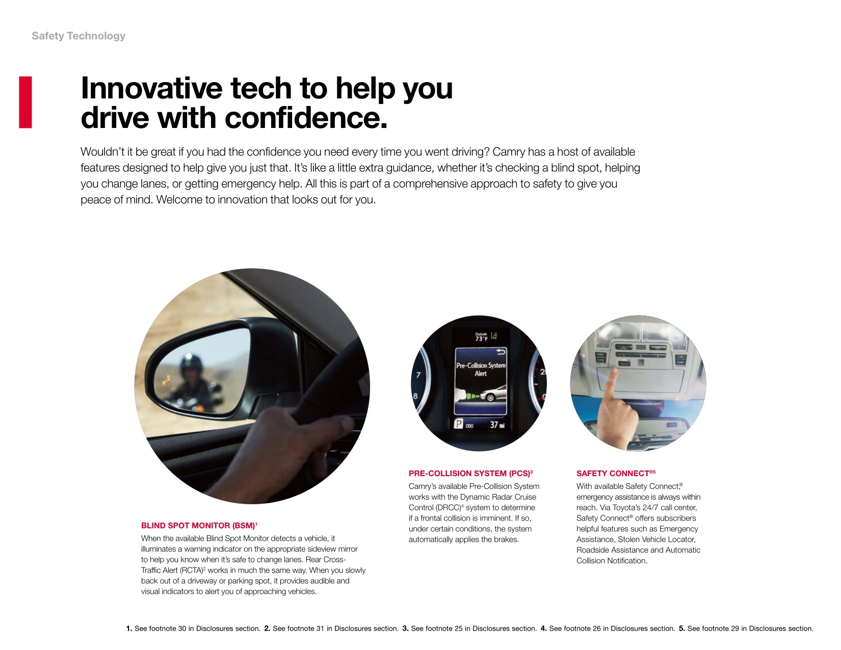2015 Toyota Camry Brochure Page 25